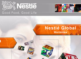 Nestlé Touch Screen